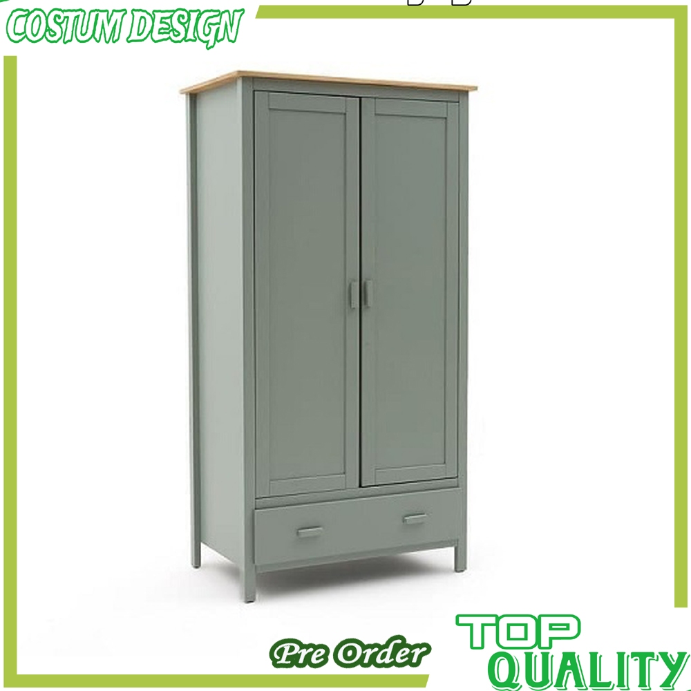 Lemari Pakaian Kayu Mahoni Minimalis Duco Custom | Almari Pakaian Anak | Kamar Kos | Hotel Mewah | D