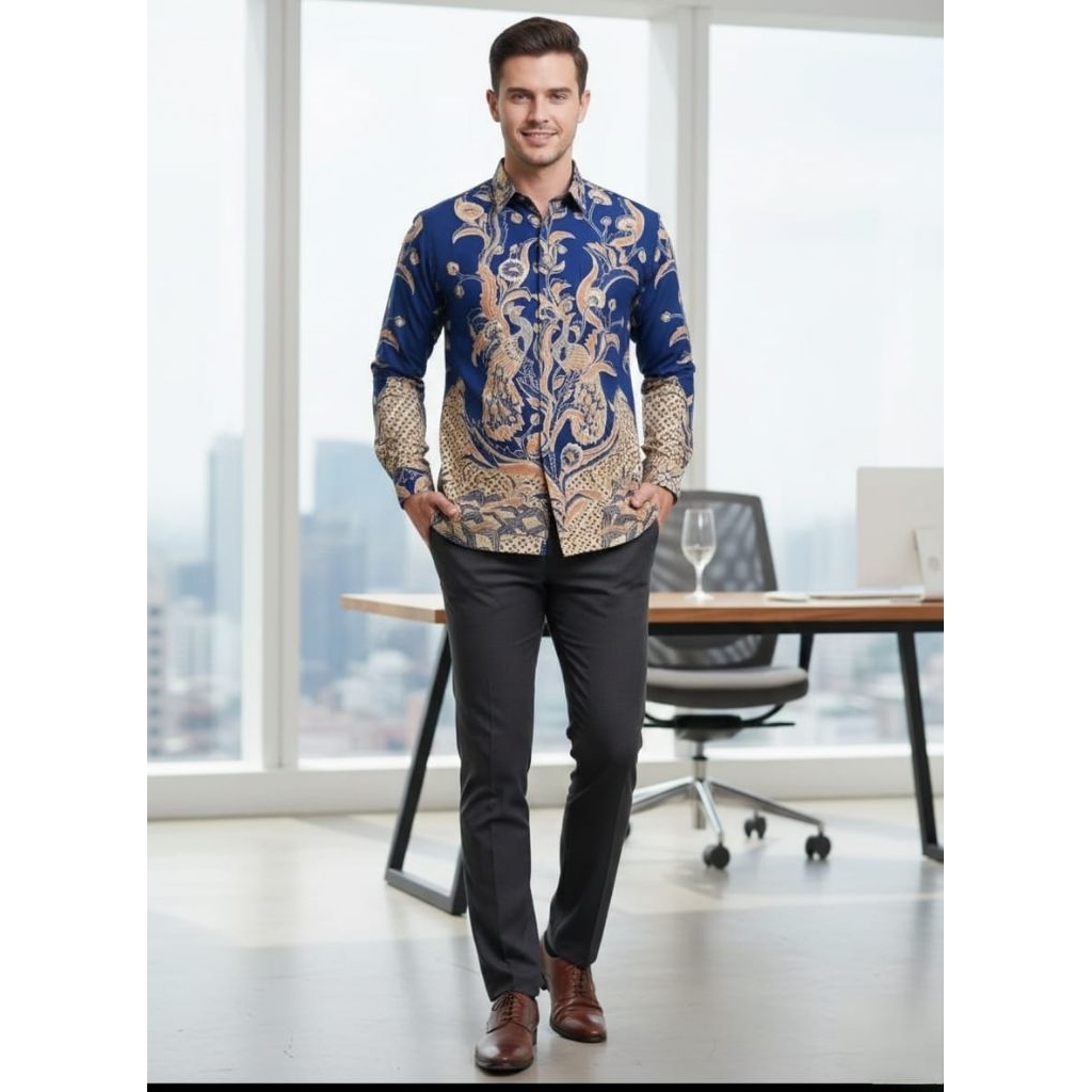 couple tunik cendrana batik solo