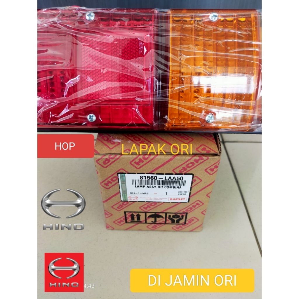 PART HINO - LAMP ASSY COMBINE/LAMPU KOMBINASI/LAMPU BELAKANG (KIRI) HINO DUTRO