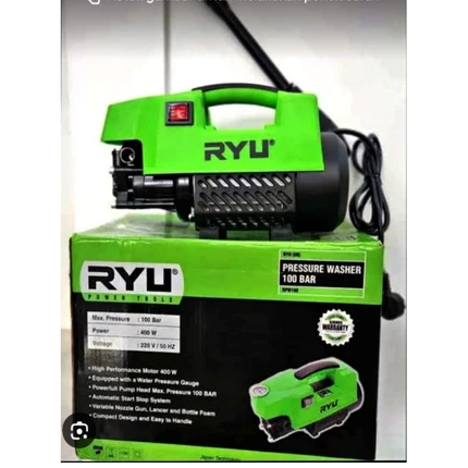 Mesin Jet Cleaner Type Duduk Ryu (Rpw 100) Jet Cleaner Ryu Rpw100 Mesin Steam Cuci Mobil Motor Ac