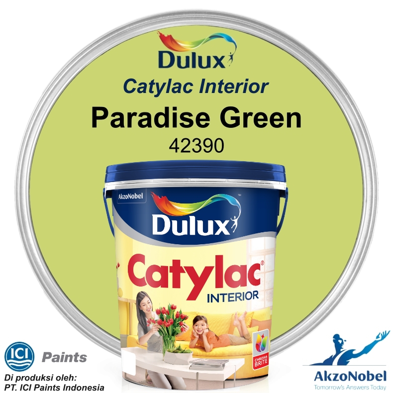 DULUX CATYLAC INTERIOR 42390 PARADISE GREEN (5 KG)