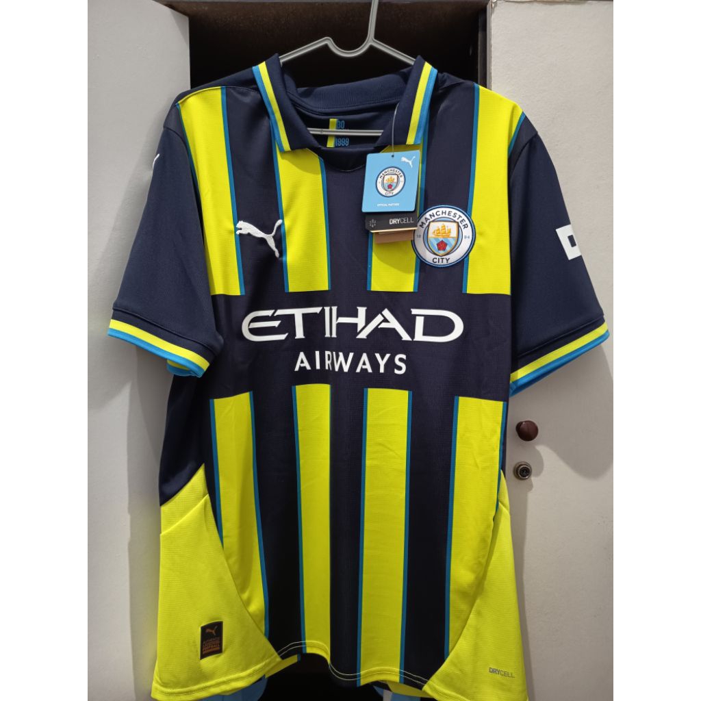 Jersey Manchester City Away 2024/25 Original BNWT Size M