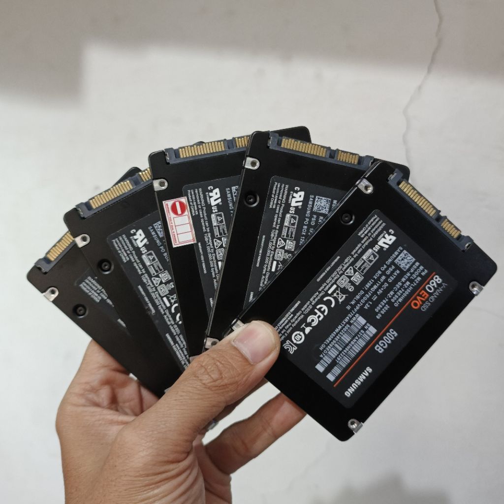 SSD Samsung 860 Evo 500GB SATA Original Bekas Berkualitas