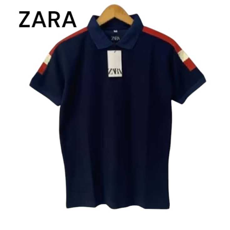zara polo shirt pria kaos kerah pria atasan cowok casual baju distro