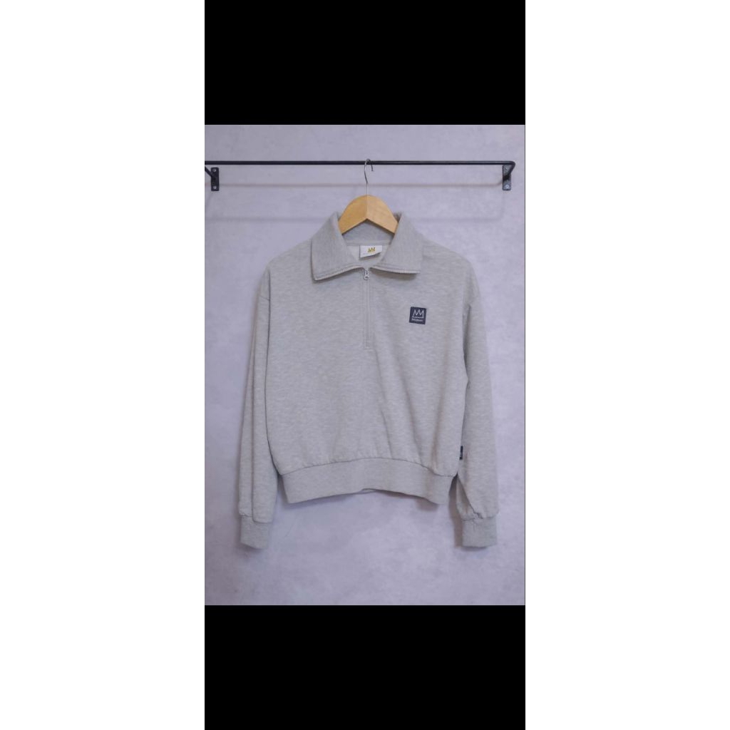 Halfzip JMB Grey Boxy