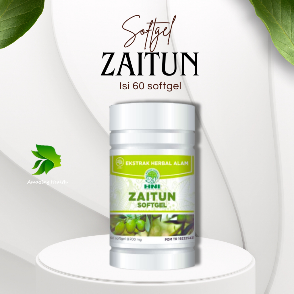 Minyak Zaitun Softgel HNI HPAI 60 Kapsul - Membantu Daya Tahan Tubuh