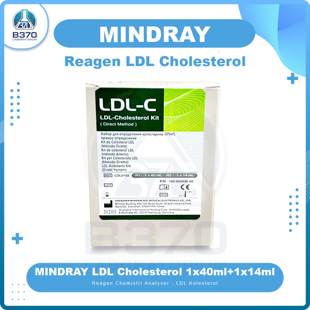 MINDRAY LDL - Cholesterol Kit (LDL-C) 1x40ml + 1x14ml