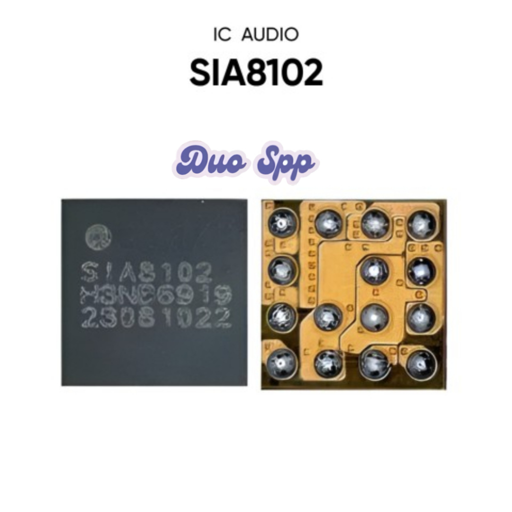 IC AUDIO SIA8102 / sia 8102 Untuk Realme 10 / RMX3630