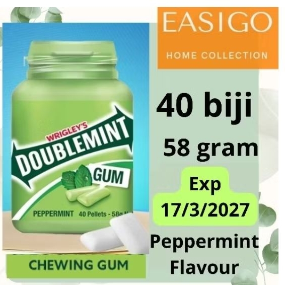 DOUBLEMINT COOL GUM 58 GRAM