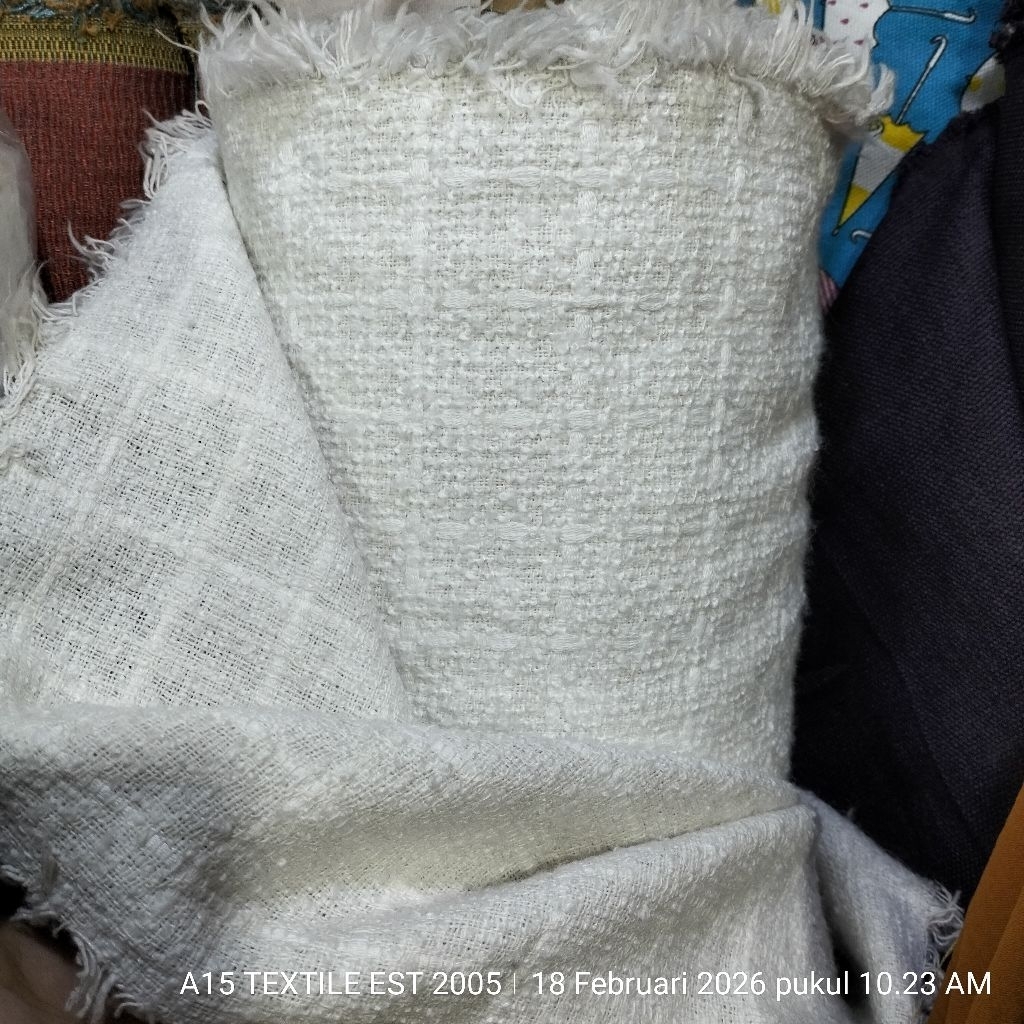 HARGA/0,5 M | KAIN TWEET ACRYLIC | BAHAN TWEED AKRILIK | BAHAN TWEED BLAZER | BAHAN TWEED TEBAL
