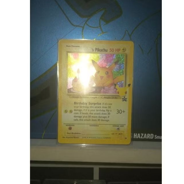 Pikachu Birthday 25th English