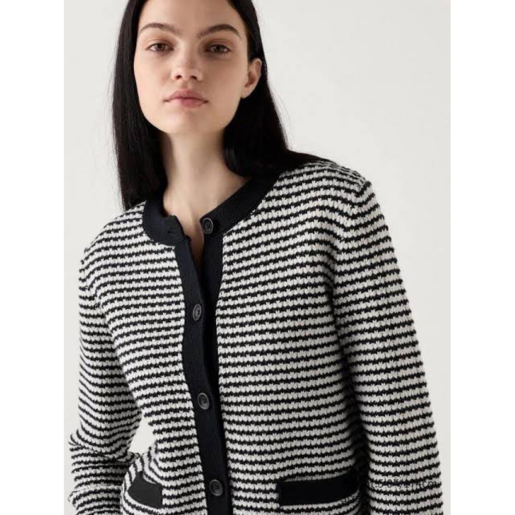 preloved cardi tweed uniqlo rare