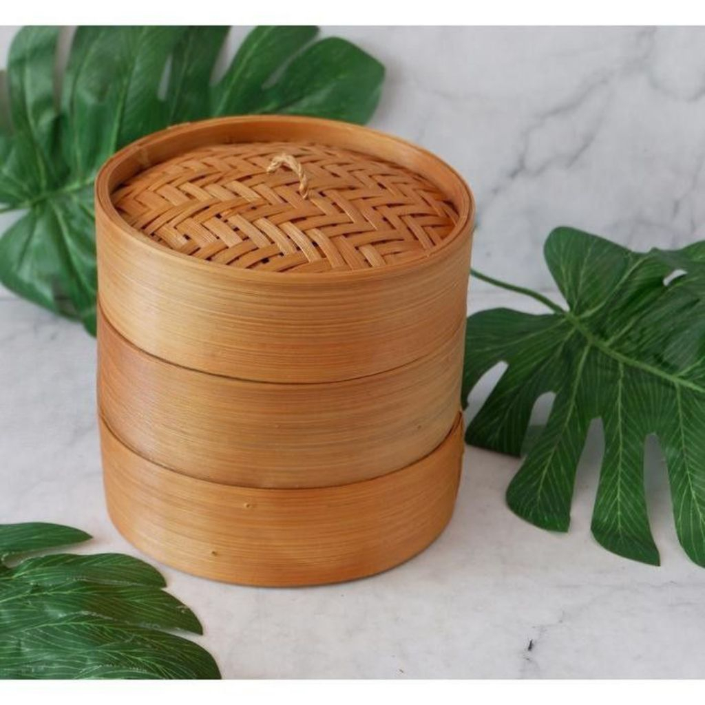 JOGJA WONDERFUL / Klakat Dimsum Bambu - Tempat Kukusan Dimsum Ubi Siomay - Pengukus Dimsum