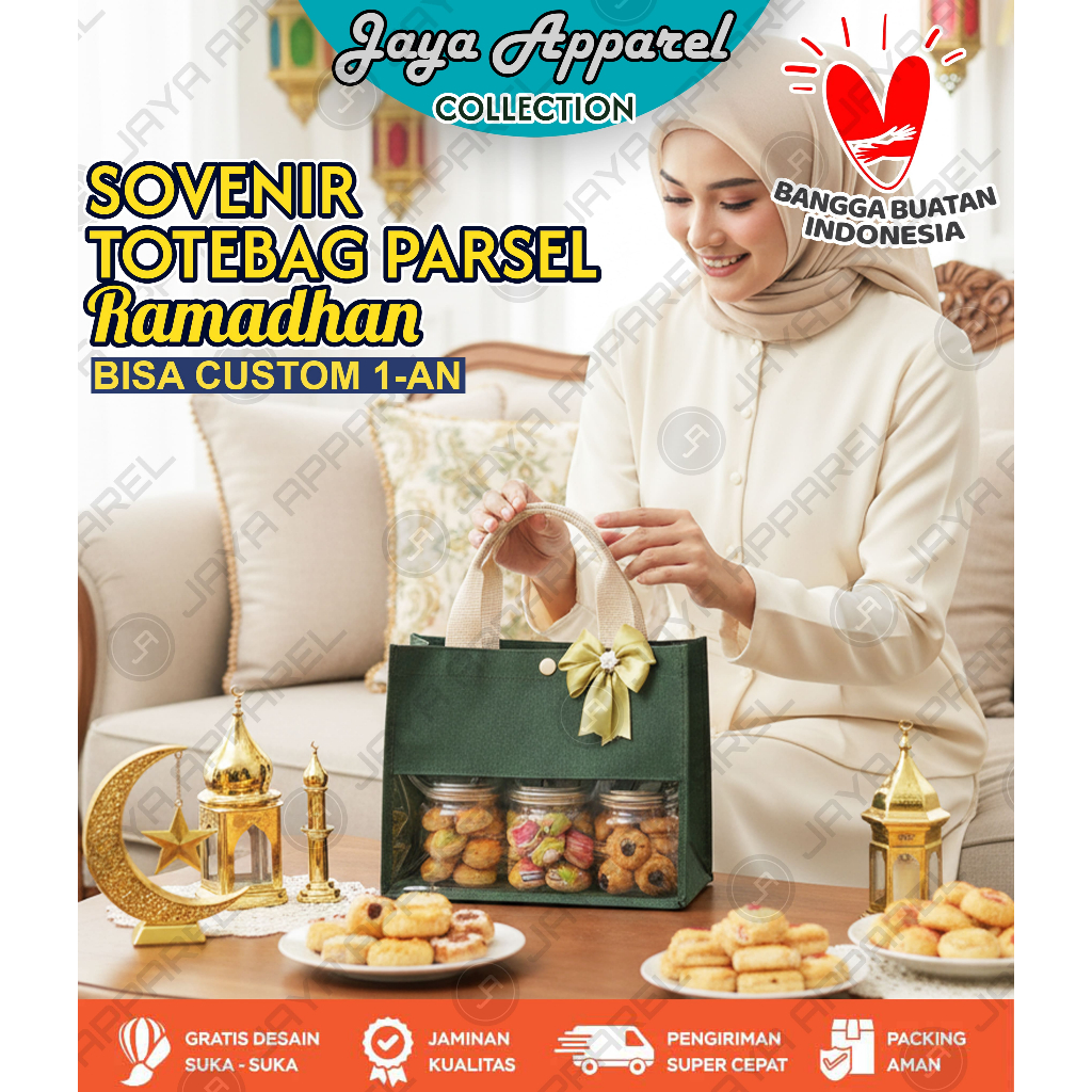 Tas Hampers Mika-Tas Sovenir Mika-Tas Hampers Pita-Free Kartu Ucapan