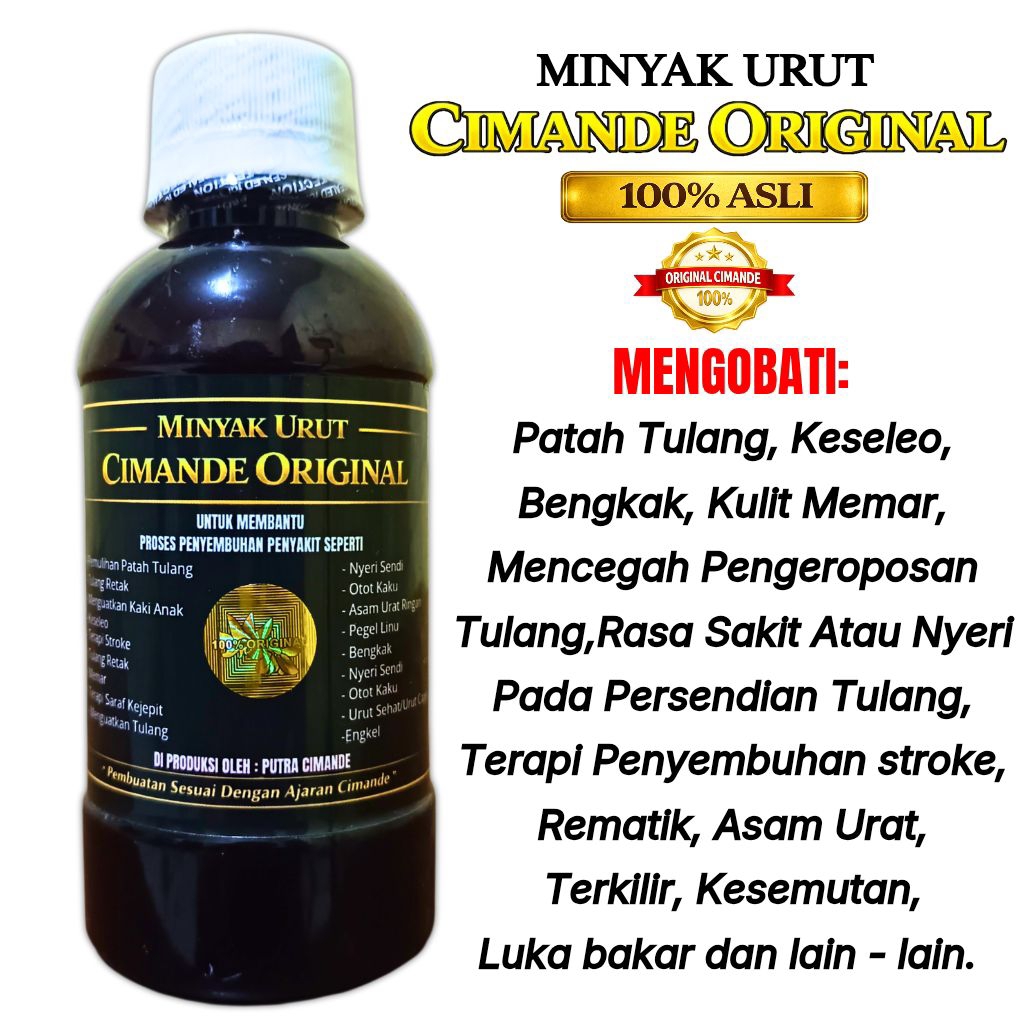 Minyak Cimande | Minyak Cimande Asli Original | Minyak Cimande Asli 100%