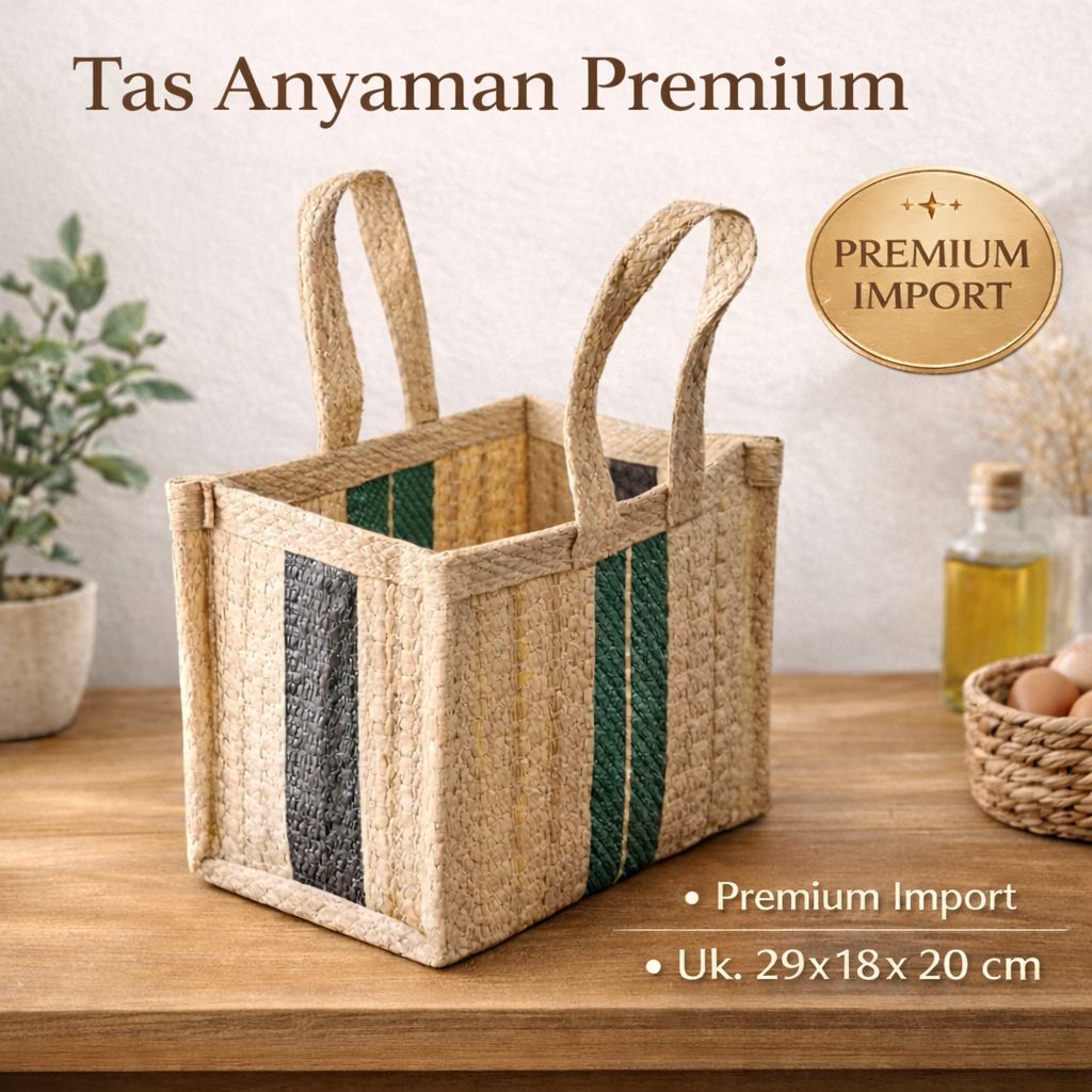 Tas Anyaman Premium import ukuran MINI Termurahh