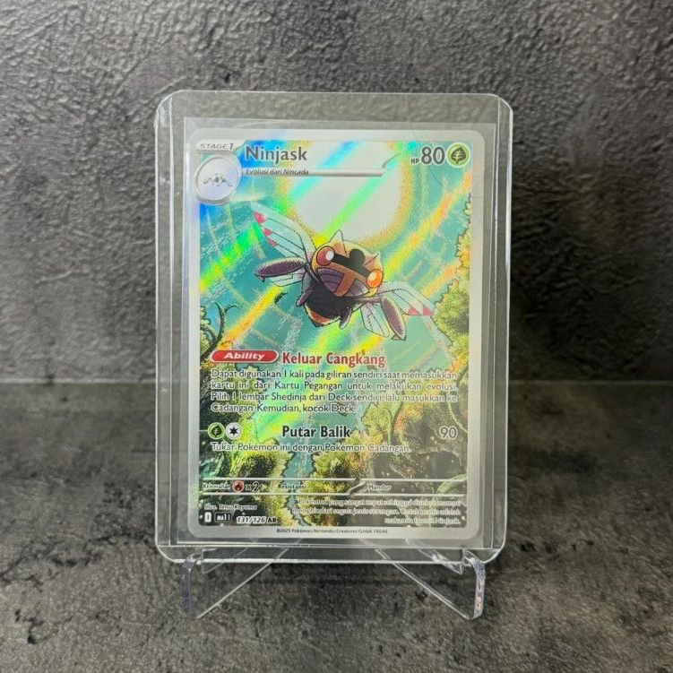 Ninjask AR 131/126 - Pokemon Card Indonesia