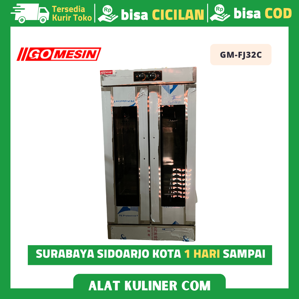 Proofer Listrik Getra Fj 30c Proofer Roti 30 Tray Stainless Garansi Resmi