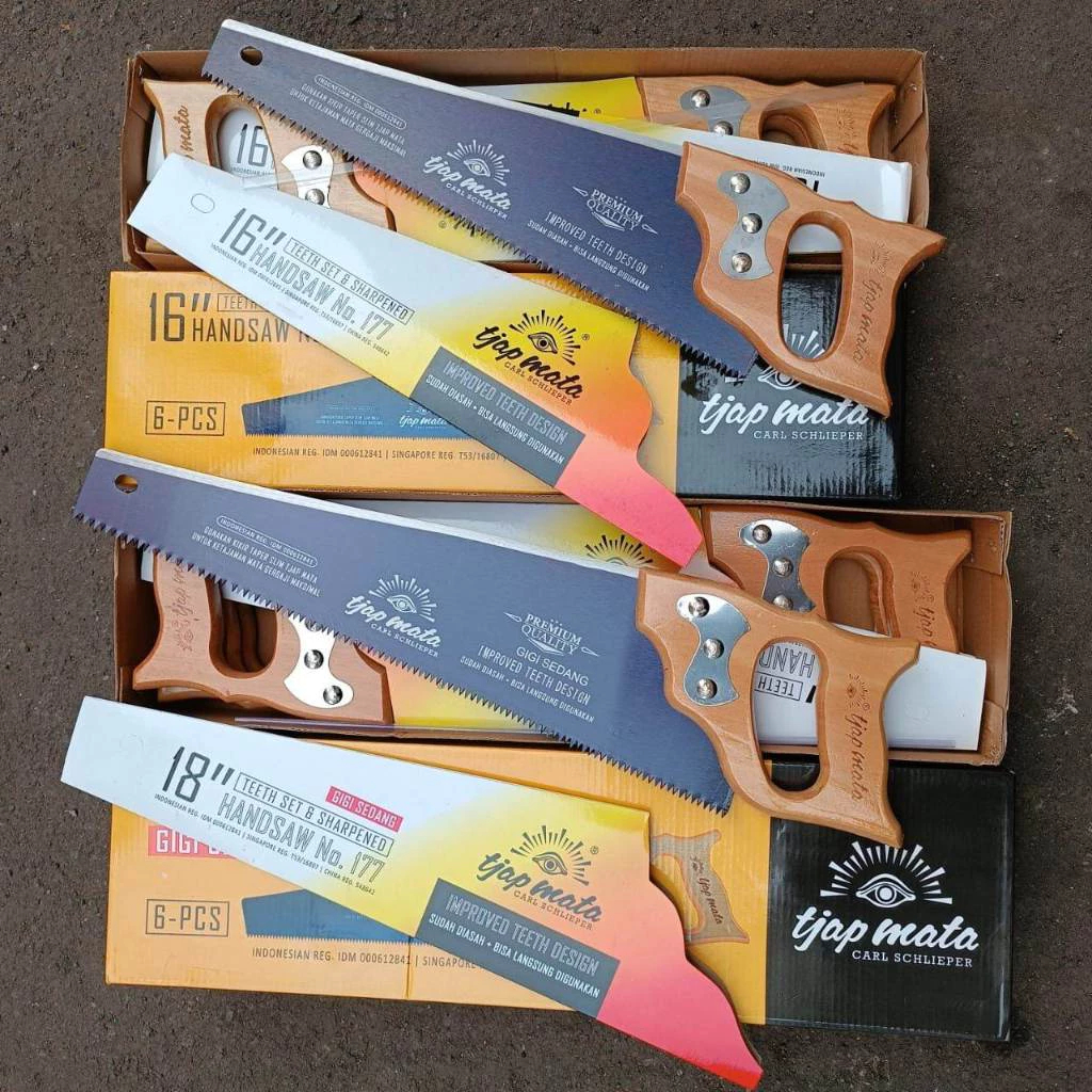 Gergaji kayu cap mata / solingen tjap mata 18"
