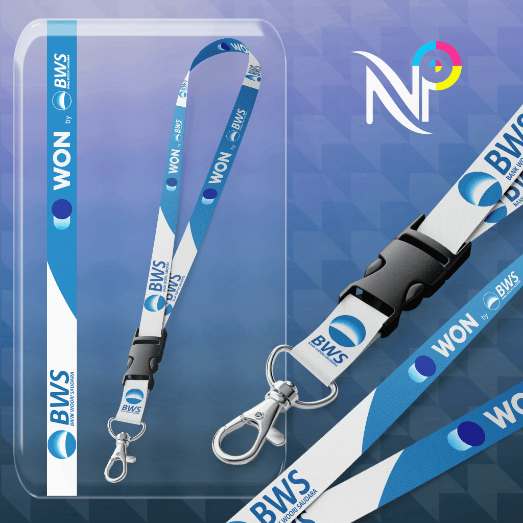 Tali Lanyard Fullprint Bank Sumut