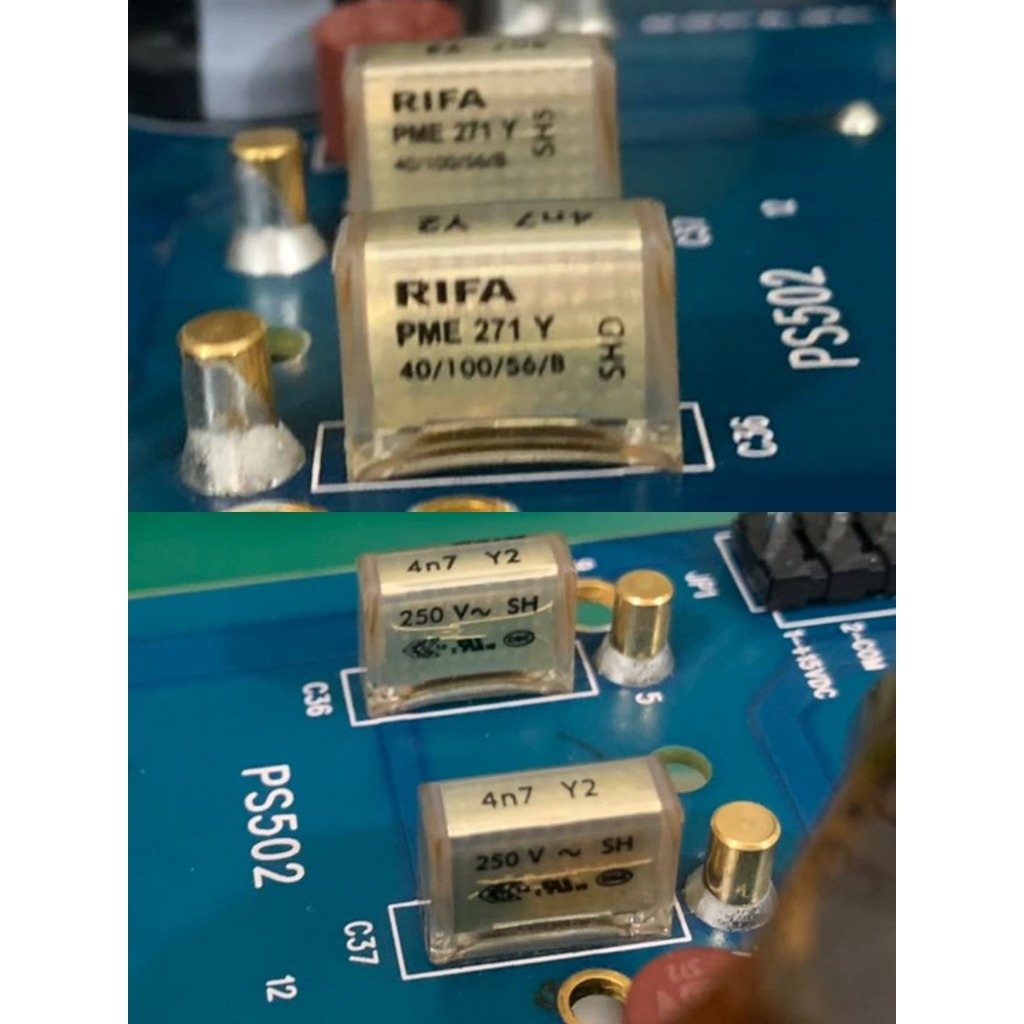 PME271Y 4n7 Y2 250V~SH RIFA CAPACITOR DIP-2