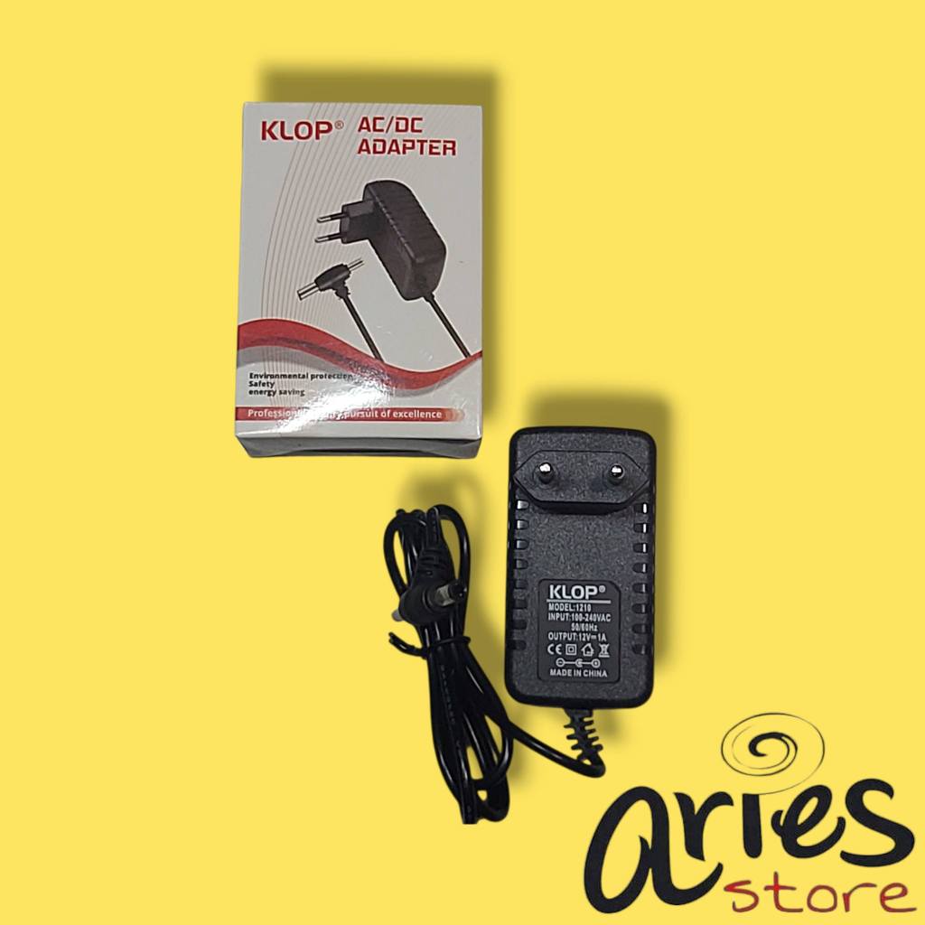 ADAPTOR 12V 1A KLOP BAGUS