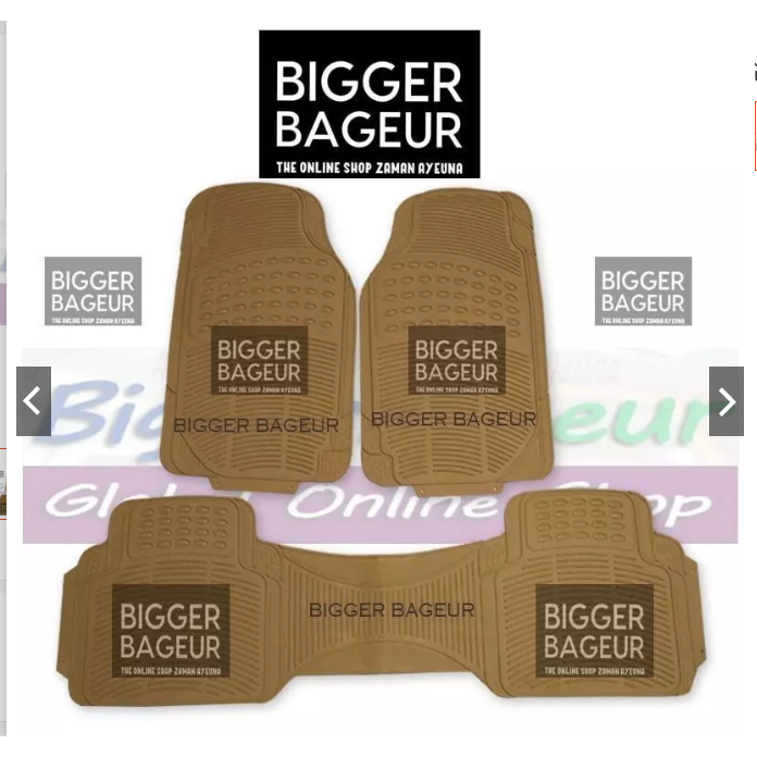 Jeep CJ7 Karpet Mobil PVC 3 Psc Universal