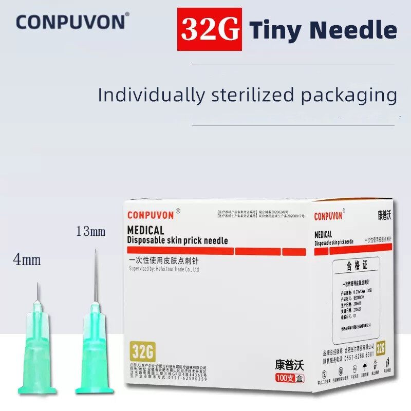 Conpuvon Needle 32G ( 0,23 X 4mm ) 32G ( 0,23 X 13mm )