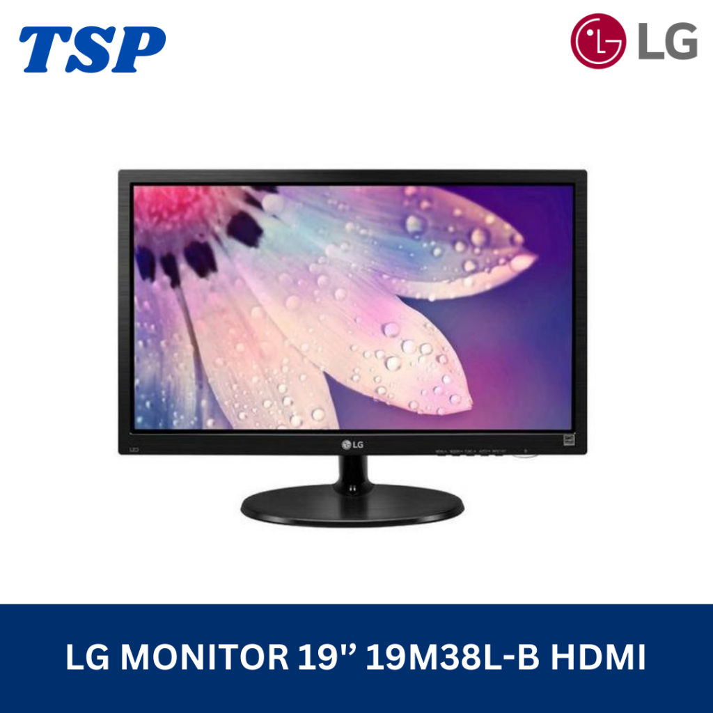MONITOR LG 19'' LED 19M38L-B HDMI