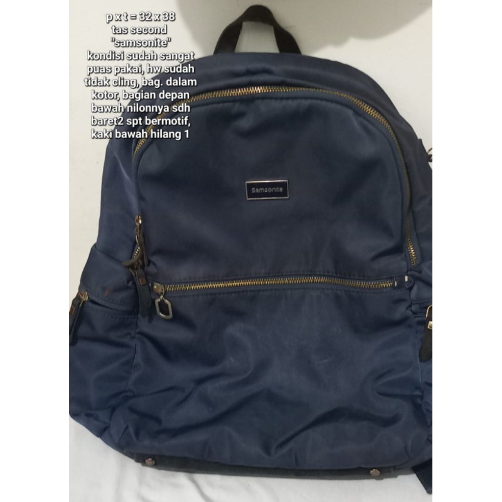 Tas Ransel Second Brand "Samsonite"
