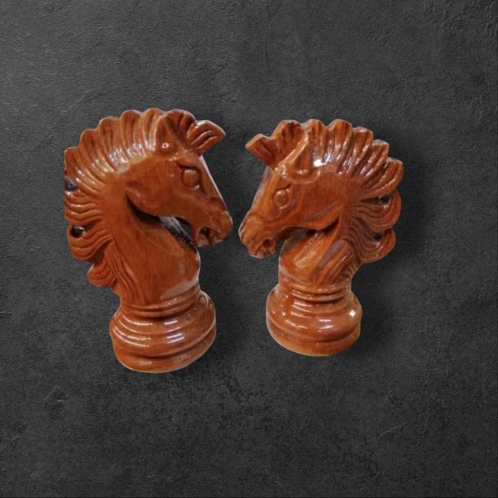 catur kayu kuda gondrong kayu sawo