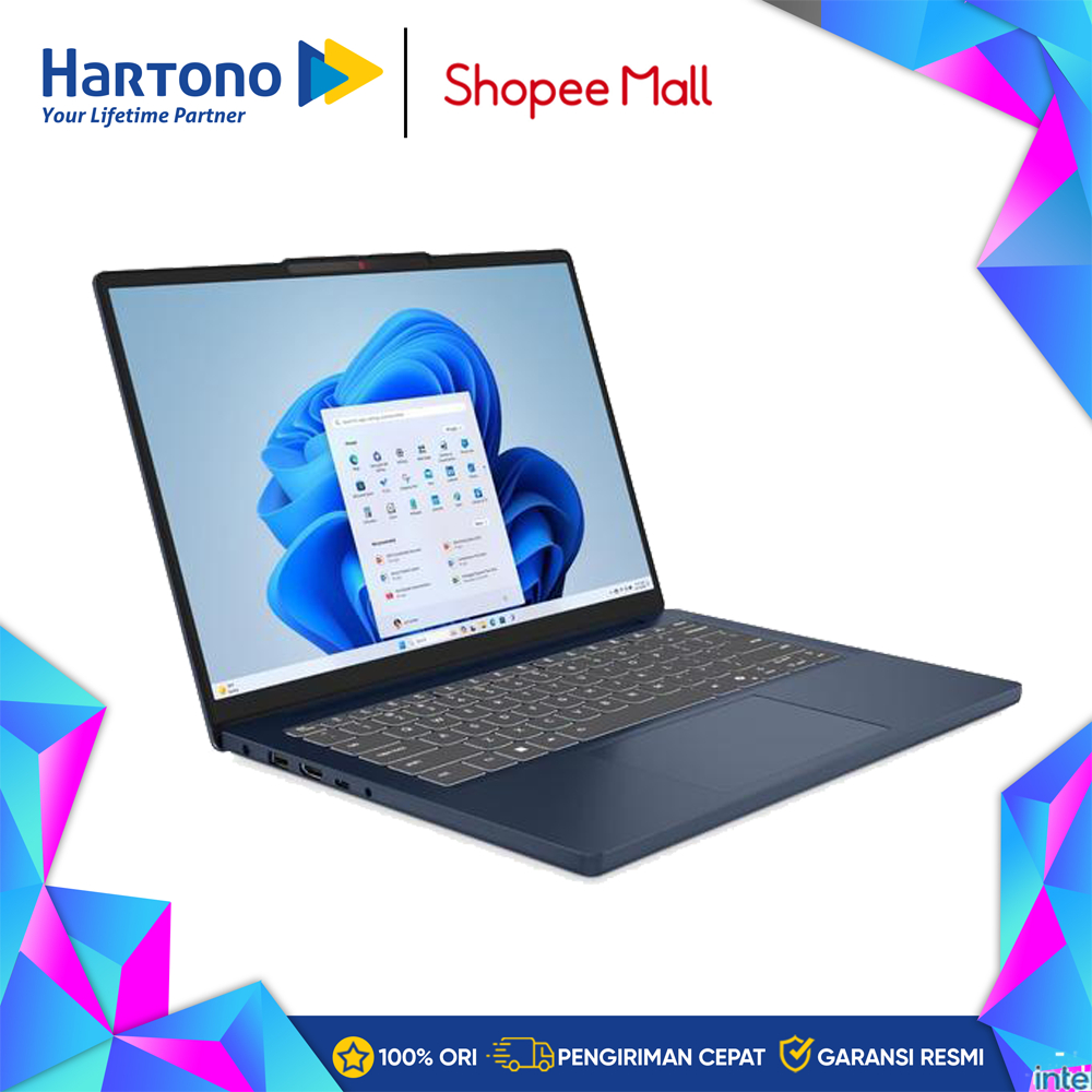 Lenovo Laptop Notebook Ideapad Slim 3 14IRH10 Intel Core I5-13420H IPS3_83K000BYID ( +GX40Q17225_DS_