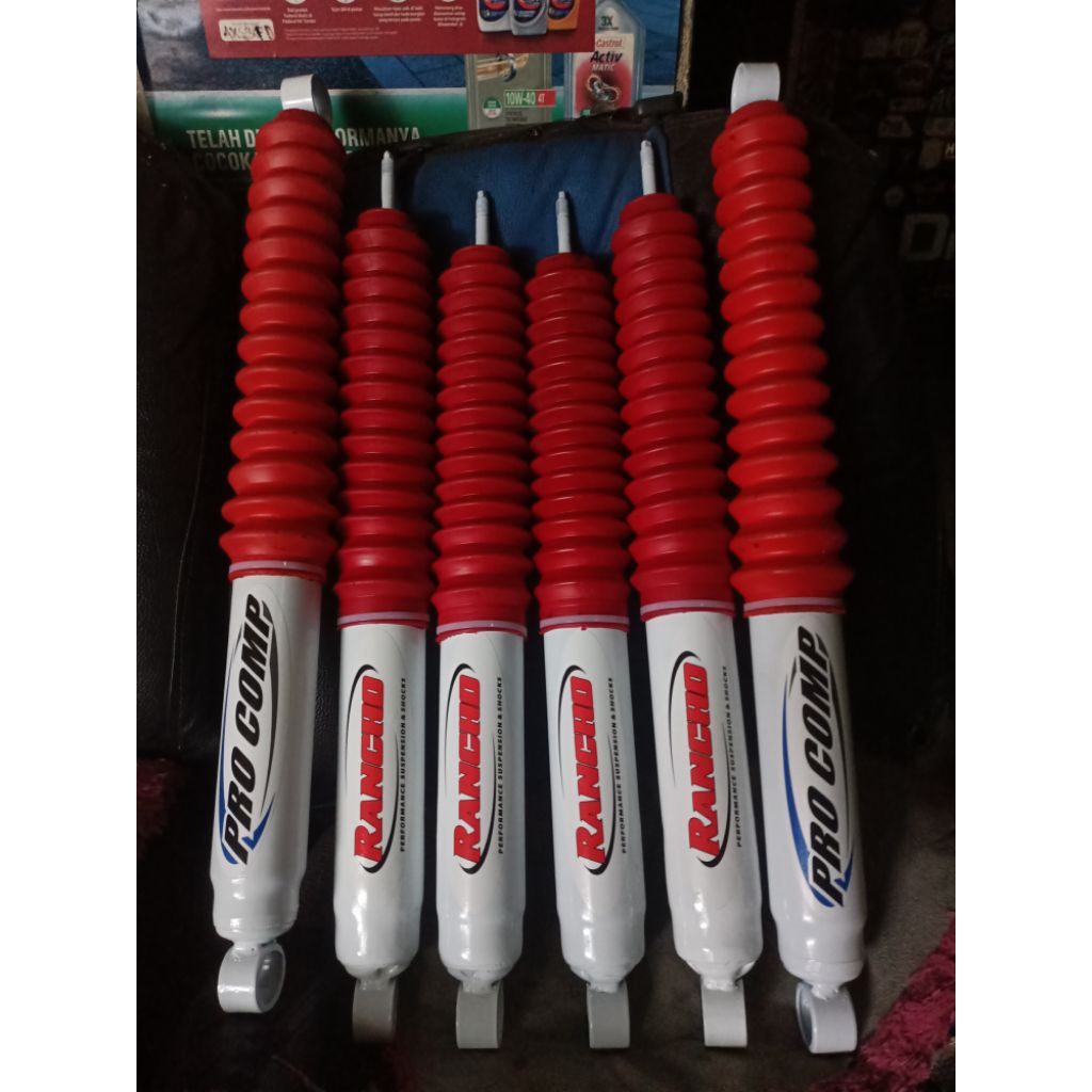 shockbreaker taft gt rocky hiline depan belakang