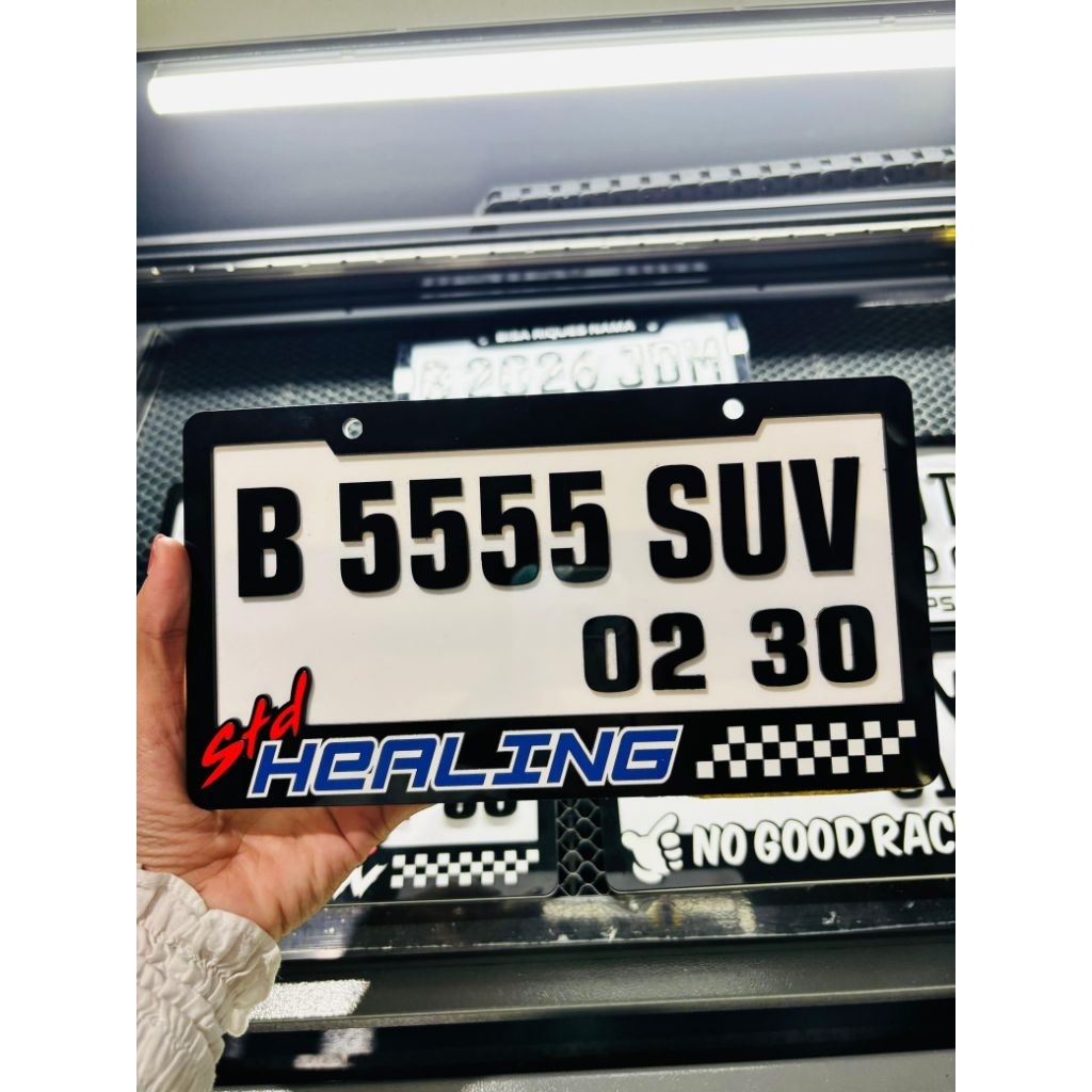 FRAME PLAT NOMOR MOTOR JDM Akrilik