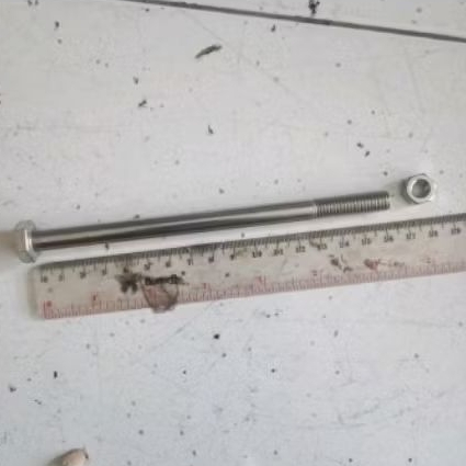 Baut mur stainless304, m10x160 - m10x180 ht, kunci 17