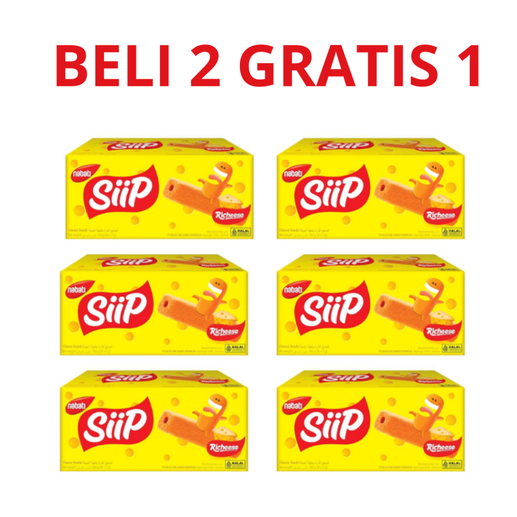 Richeese Nabati Siip [ 20x5gr ]