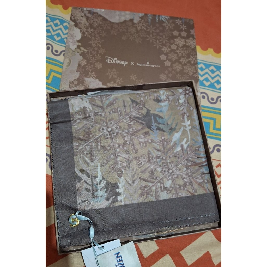 Frozen Wood Buttonscarves New