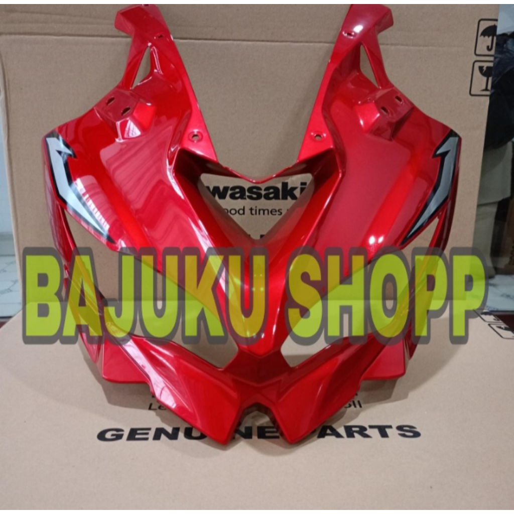 COVER BATOK LAMPU DEPAN ZX25 ZX25R ABS SE 2023 MERAH