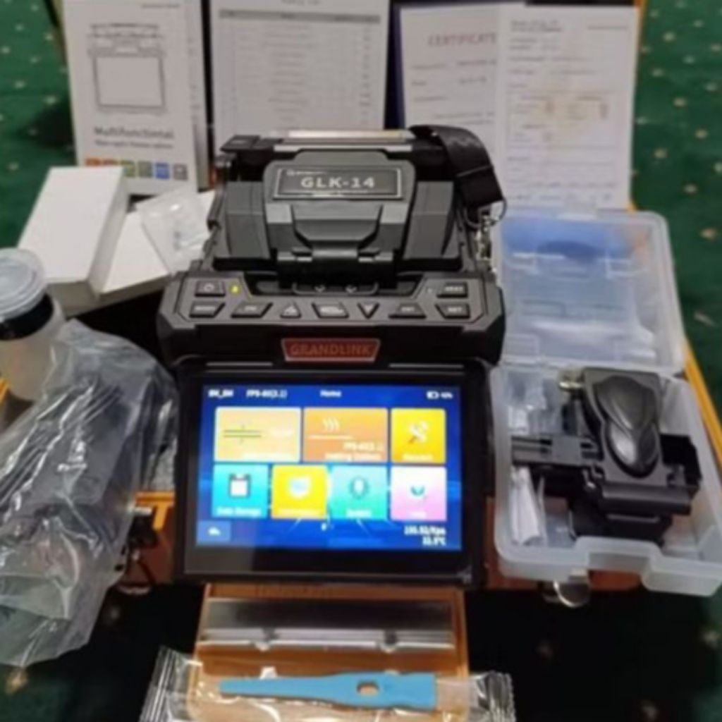Fusion splicer glk14 baru / Fusion splicer grandlink 14