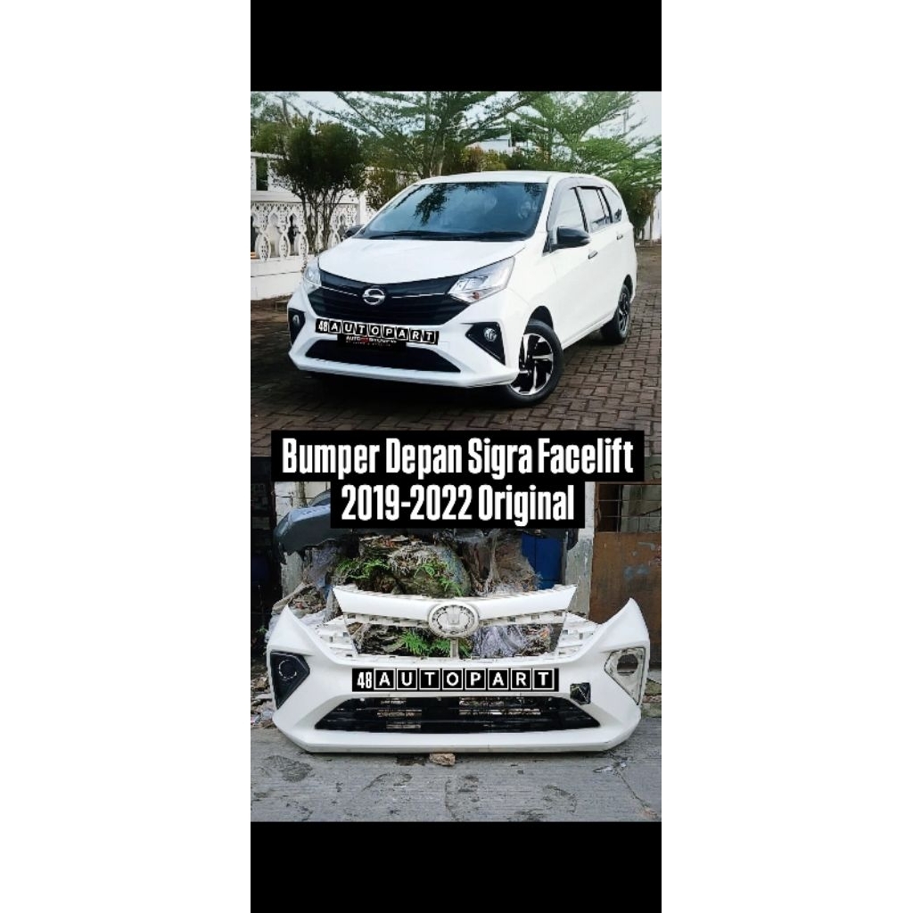 Bumper Depan Sigra Facelift 2021-2024 Original