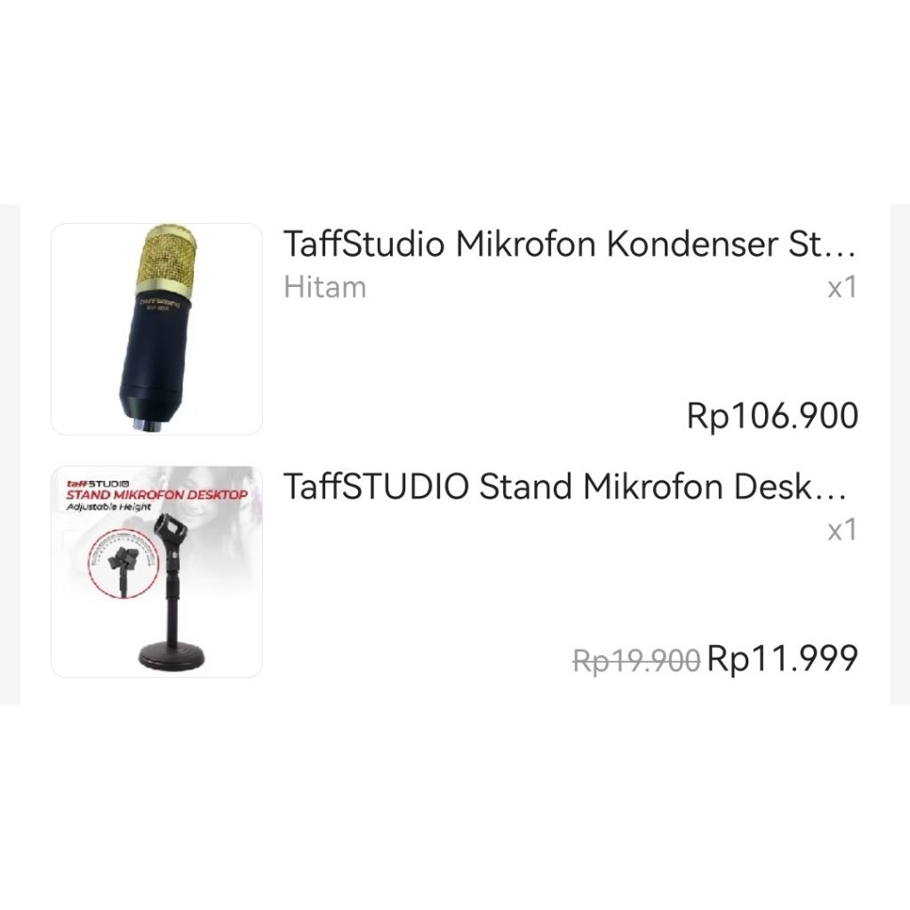 Microphone condenser