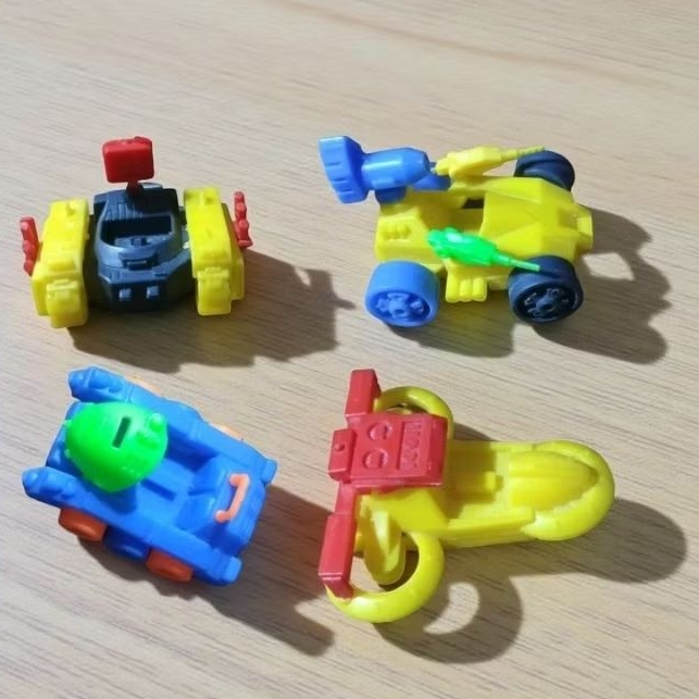 Mainan Jadul Action Figure Karakter Lotte Robot Figure TEONOKRAFT/FLYINGBAZOKA/GOKIBUL G-3/RIVETHUMM