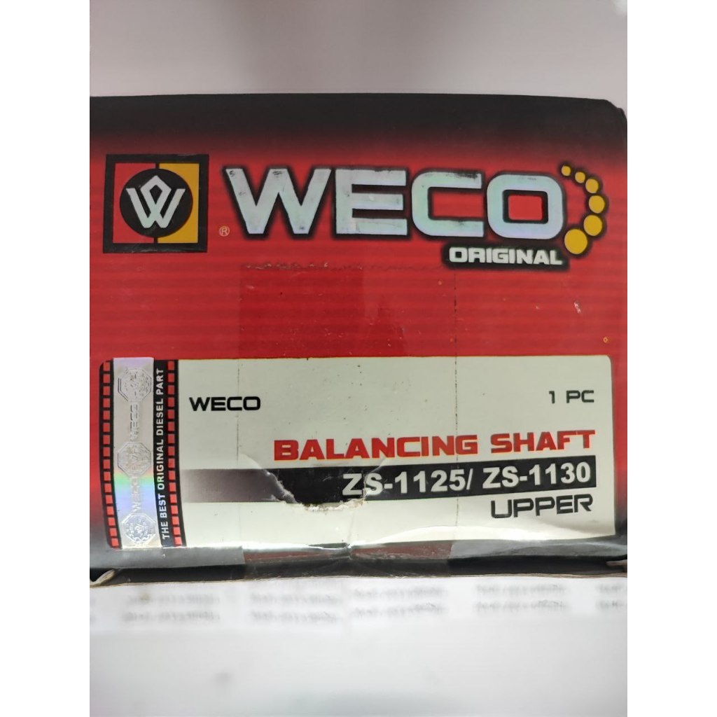 S1125 S1130 BALANCING SHAFT UPPER / BANDULAN ATAS MESIN DIESEL DONGFENG 30PK WECO