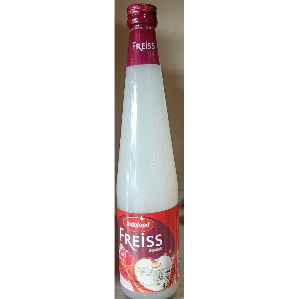 sirup freiss indofood leci / orange 460 ml