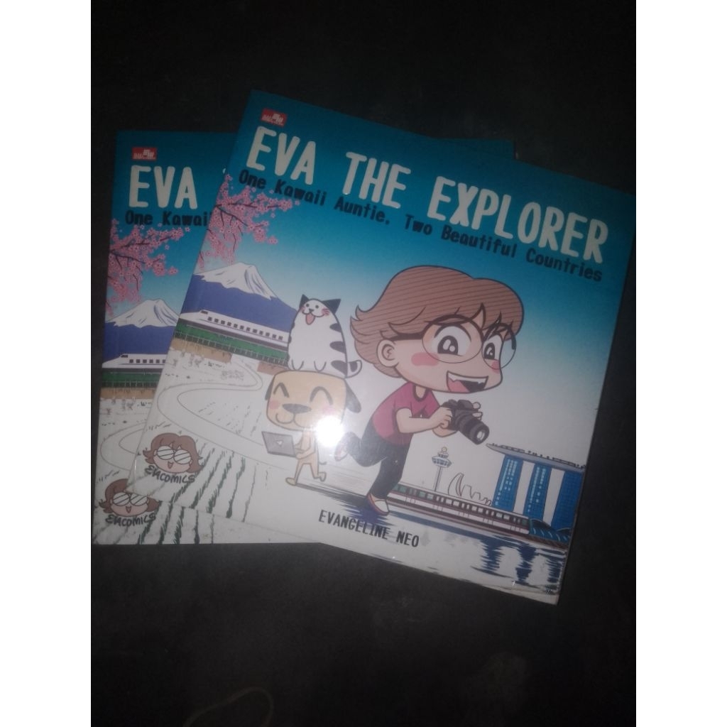 buku komik tebal eva the Explorer(Segel)