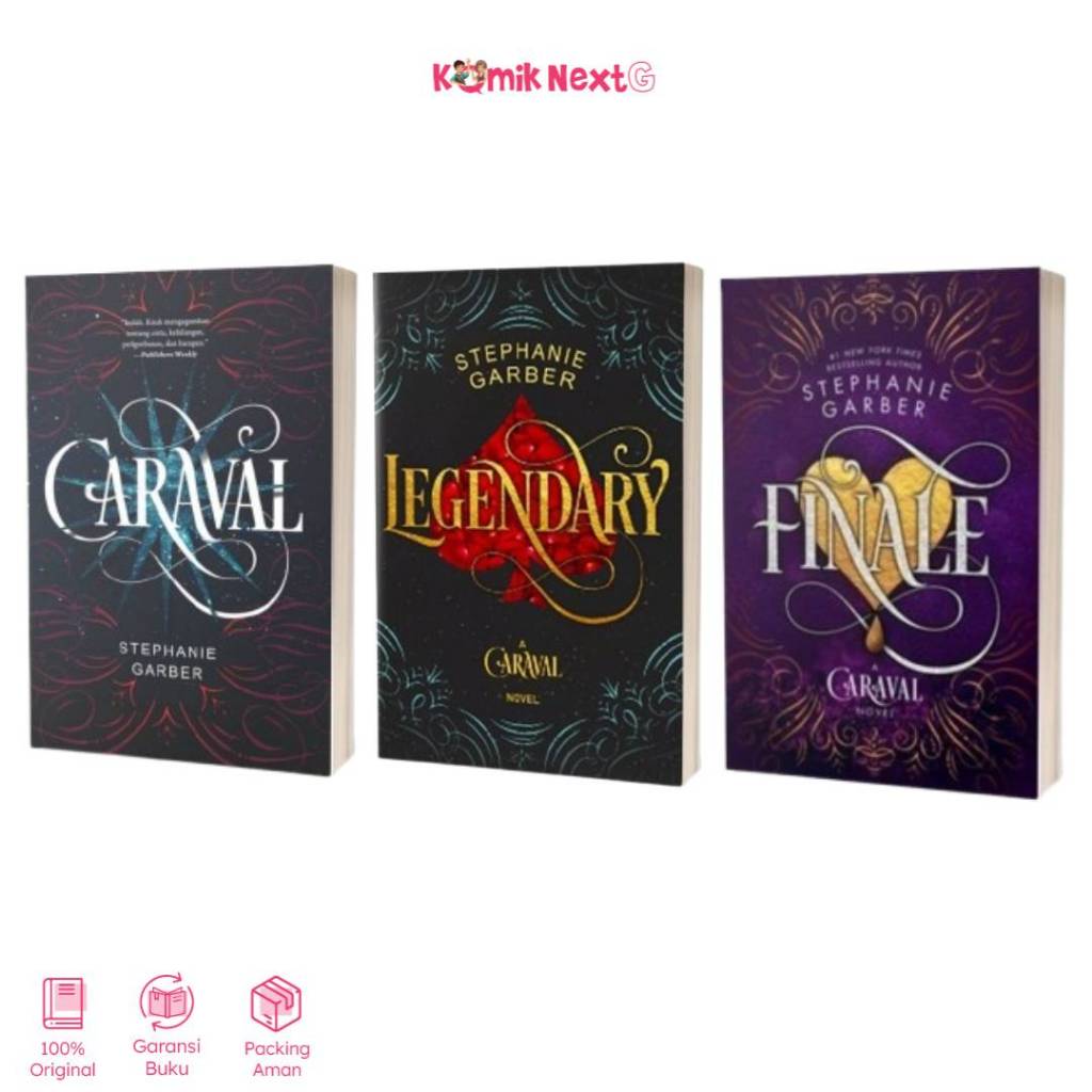 Buku Caraval - Legendary - Finale - Stephanie Garber - Novel