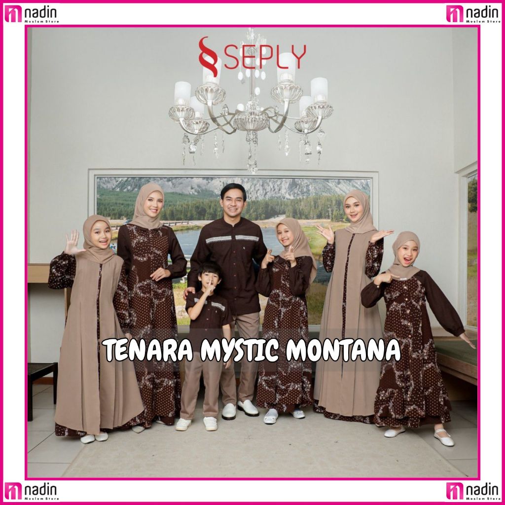 READY STOCK GAMIS TERBARU GAMIS HARI RAYA LEBARAN 2026 TENARA MYSTIC MONTANA BY SEPLY GAMIS DEWASA J