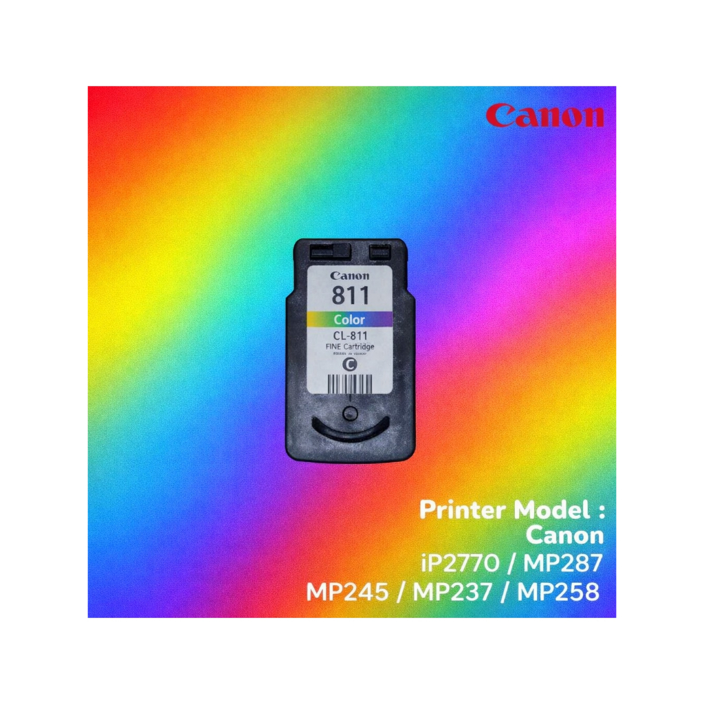 Tinta Cartridge Canon PG-810 CL-811 siap pakai for iP2770 MP287 MP245 MP237 MP258