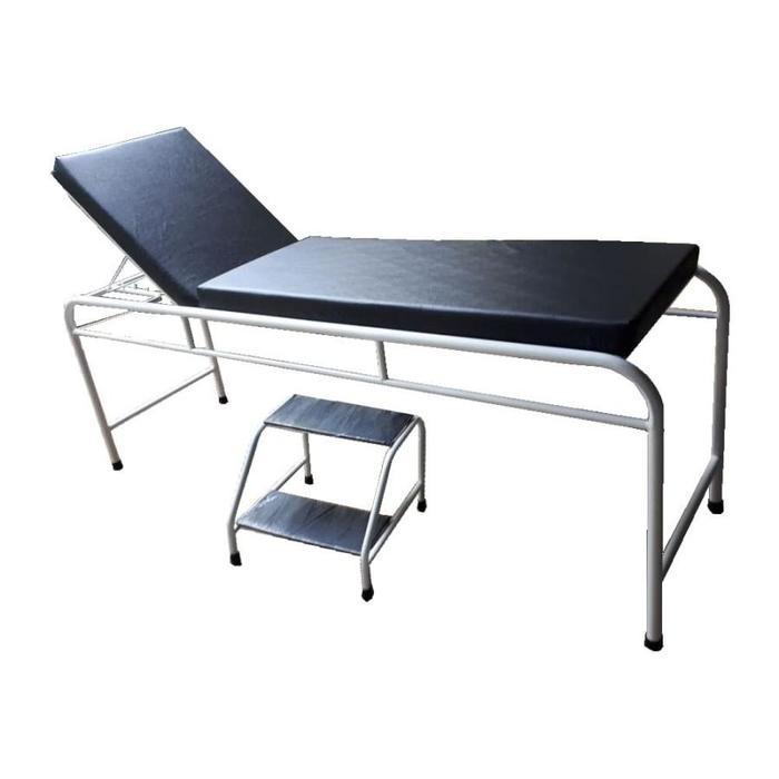 Meja Periksa Examination Table Rangka Besi - Besi Holo
