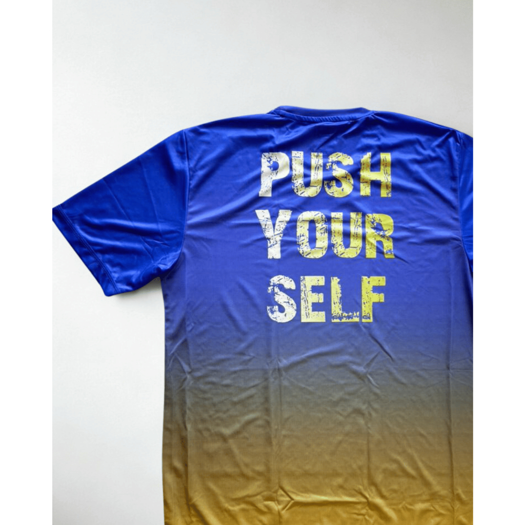 Gulf - Jersey Running Series Push Your Self Abstract